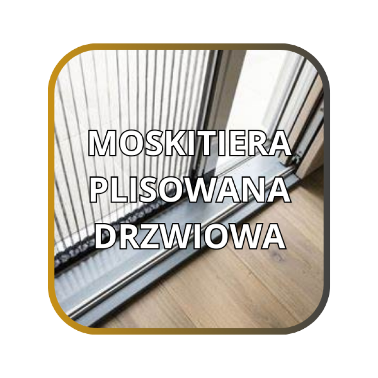 Moskitiera plisowana drzwiowa